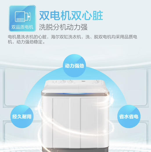 海尔（Haier）洗衣机 XPB100-729S 商品图8