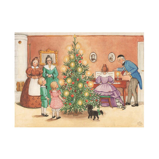 【童立方】小房子大家庭系列：彼得和洛塔的圣诞节绘本3-6周岁儿童绘本故事书  商品图2