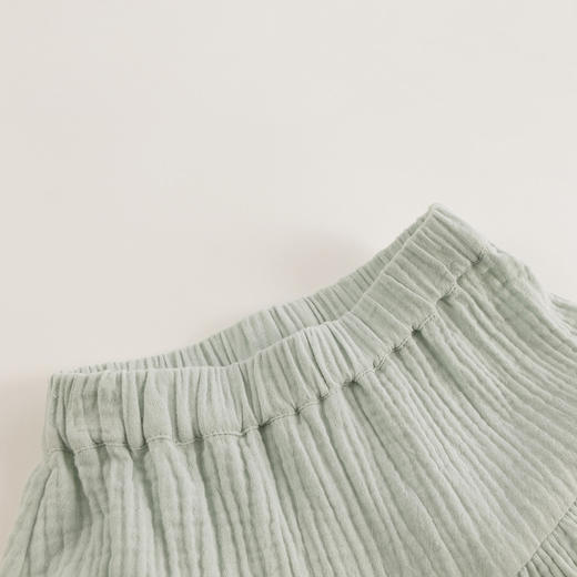 【马克珍妮 芦芙】夏装新款 女童泡泡纱中长款蛋糕裙230835 商品图4