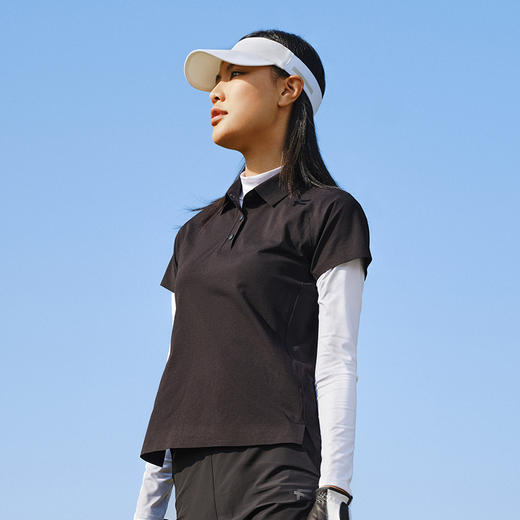女士短袖速干polo衫 商品图1
