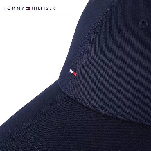 TOMMY HILFIGER  纯棉经典小绣标金属调节扣圆顶遮阳棒球帽E367895041 商品图2