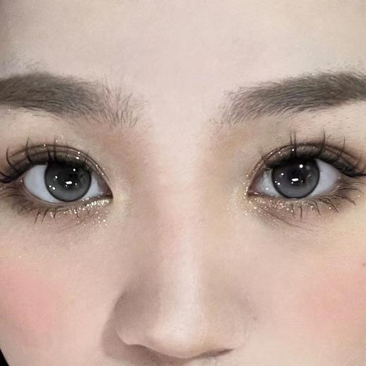 Paprikacon【奶洛可】纯欲泪光瞳  立体又通透的奶黑色玻璃珠 商品图1