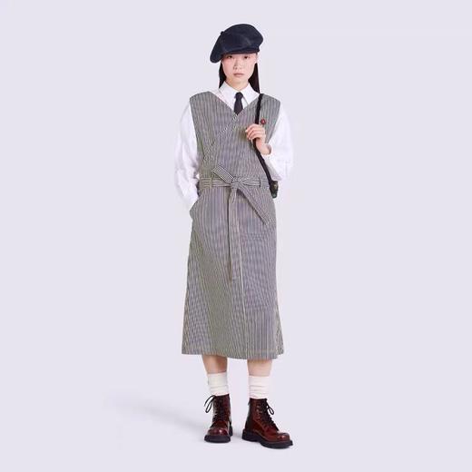 【特价商品不退不换】KENZO 女连衣裙  FC62DR2449EE-79 BLUE BLACK.COTTON 商品图2