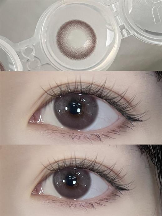 Haniicon正品半年抛| 小澈粉棕美瞳 |直径14.0着色13.4 |新国货 商品图3