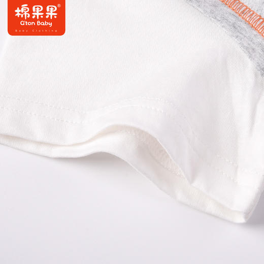 棉果果商场同款夏季男童男宝新品假两件短袖T恤M212140223265 商品图3