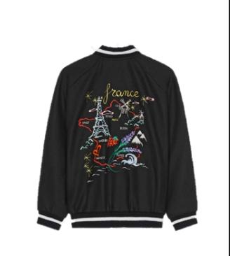 【特价商品不退不换】KENZO 外套男  FC65BL1369RJ-99J BLACK.WOOL 商品图2