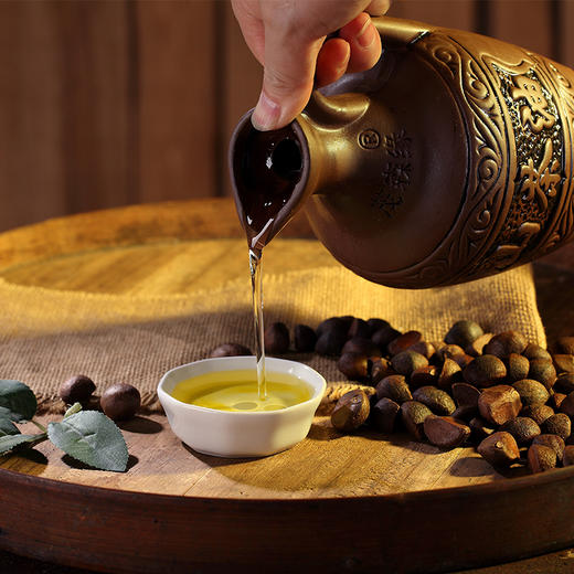 茂森缘 湖北硒都恩施茂森缘野山茶油 有机纯山茶籽油 陶罐礼盒装 800ml*2罐/盒 商品图2