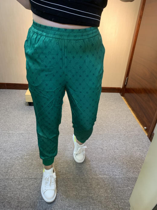 【爆款自留】针丝缘春夏爆款轻薄显瘦舒适百搭防蚊防晒休闲裤8136 商品图3