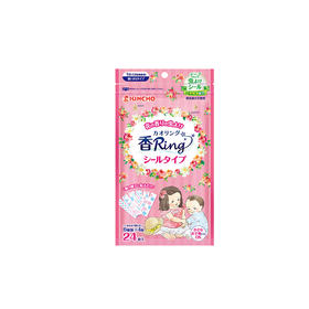 Kincho日本金鸟防蚊贴随身驱蚊神器花草香24枚/袋