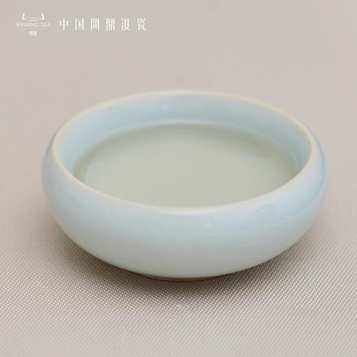 问鼎汝瓷紫金釉经典款天青平口杯 商品图1