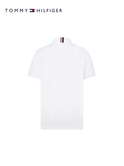 TOMMY HILFIGER  魔力方23新款春夏男装字母刺绣翻领短袖POLO衫MW0MW30808 商品图1