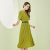 RF8E3斯尔丽瑟俪2023春夏新款猎装口袋单排扣收腰A摆百搭中长连衣裙 商品缩略图2