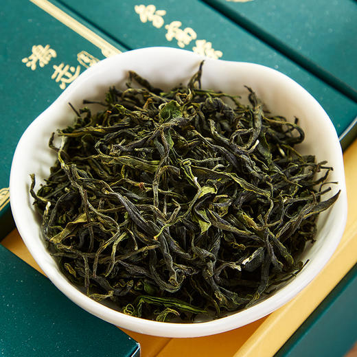 【2026新茶】象窝茶鸿志墨翠礼盒装绿茶高山云雾新兴特产 鸿志墨翠绿茶 5g * 24袋 120g 商品图4