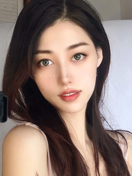 正品IDOL系列青雾绿美瞳年抛/半年抛混发 直径14.0着色13.3韩国产 商品图9