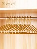bencross莫比乌斯系列-浅金色铝合金衣架10支装 商品缩略图0