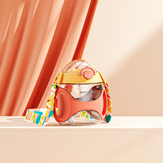 小袋鼠巴布三角墩墩杯专用配件：咬吸/直吸吸嘴/重力球吸管/背带 商品图1