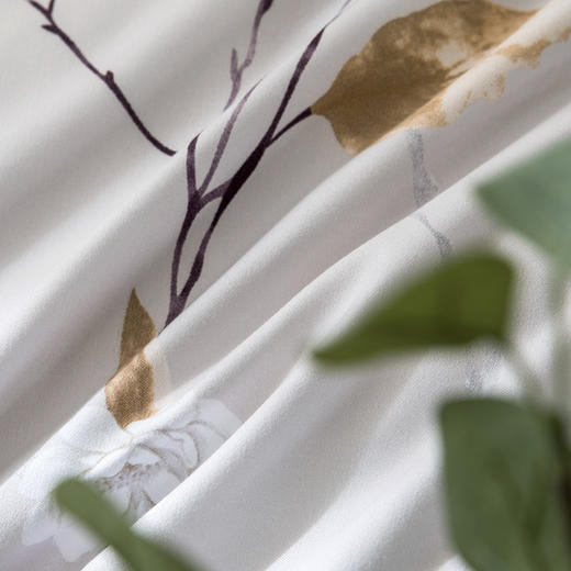 LOVO（罗莱生活出品） 素银梅香床品四件套200*230cm 商品图5