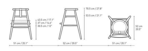 ND54S | Baby Backrest for High Chair 商品图8