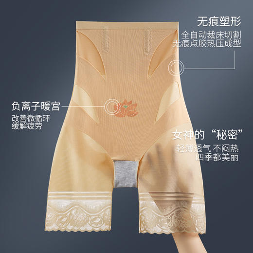 【两件起拍！拍一件不发货！】高腰收腹提臀裤收小肚子强力塑形翘臀收胯产后束腰悬浮安全内裤女_HLY 商品图2