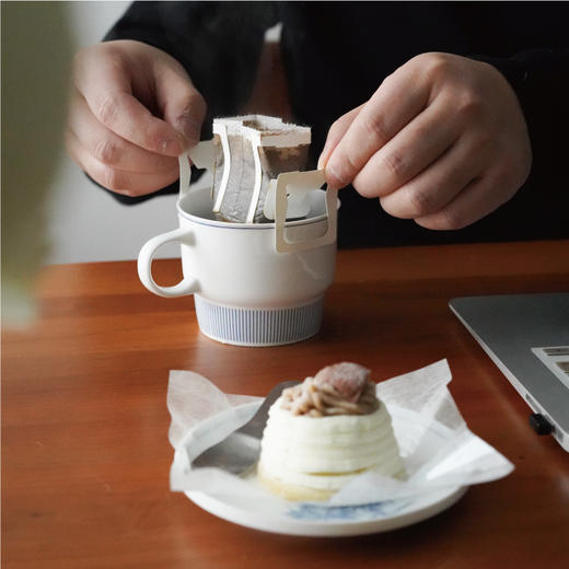 日常美好高足系列马克杯咖啡杯 容量300ml 景德镇高白泥 中式随手礼 （景德镇发货） 商品图2