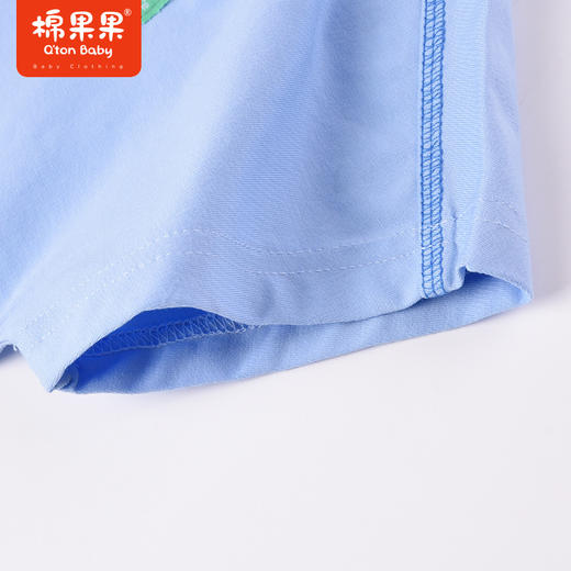 棉果果商场同款男童男宝夏季新品短袖T恤M212140223287 商品图3