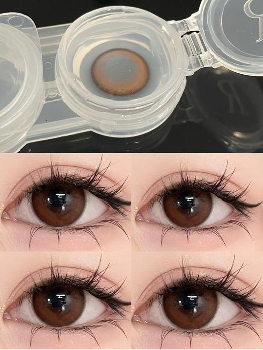 半年抛 | Hancon系列微笑弹珠棕美瞳 | 直径14.2着色13.6| 新国货 商品图3