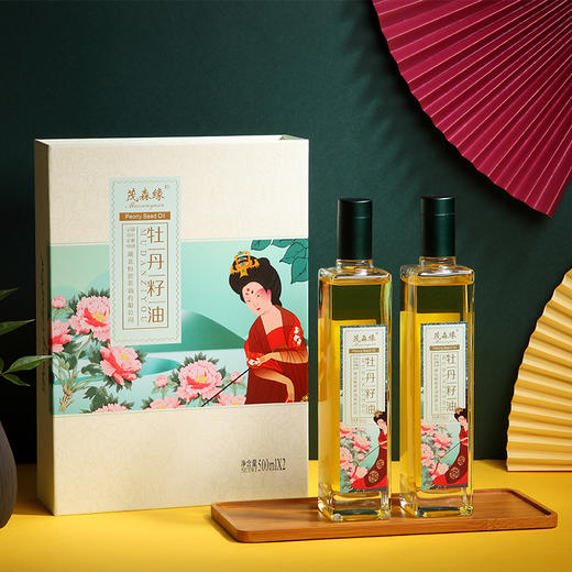 茂森缘 湖北硒都恩施牡丹籽油健康植物食用油护肤油礼盒 商品图1