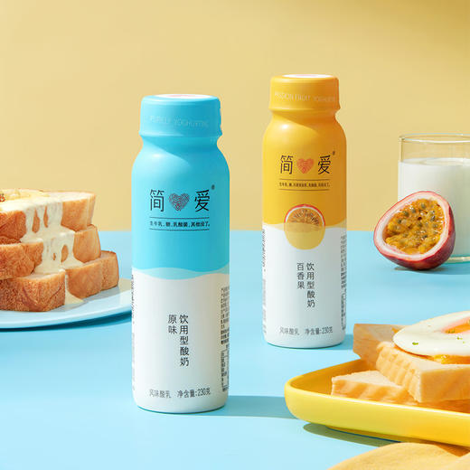 简爱 230百香果6瓶+230原味6瓶 商品图0