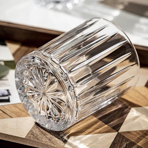 简约条纹矮玻璃杯 商品图4