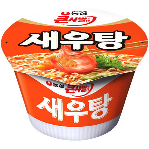 새우탕큰사발면农心鲜虾汤面大杯115g 商品图4