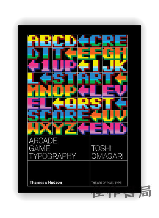 Arcade Game Typography : The Art of Pixel Type / 街机游戏排版：像素类型的艺术 商品图0