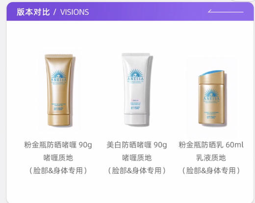 ANESSA安耐晒小白管小光管防晒霜90g-美白防晒啫喱防水-会员6折 商品图1