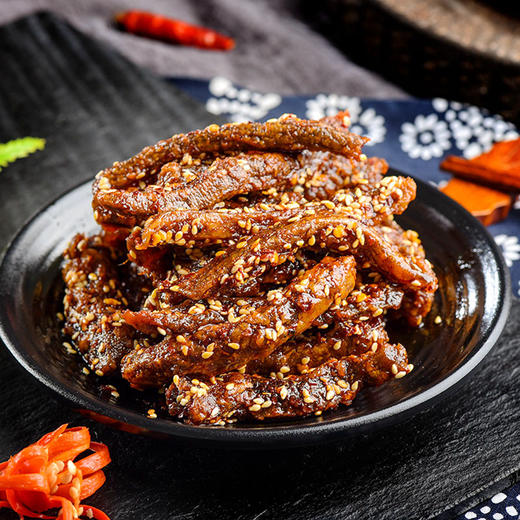 土家本色 湖北硒都恩施土家牛肉干手撕即食零食 220g 商品图1