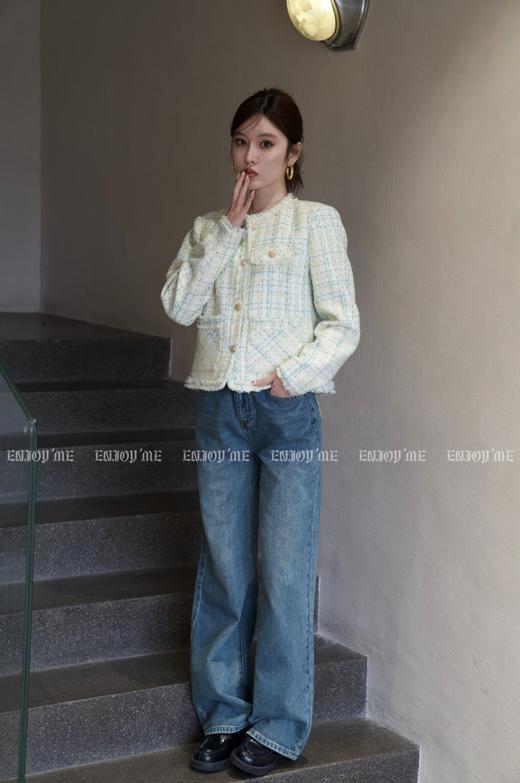 【直播专供款】2023年春季清新绿小香外套 150197380 商品图5