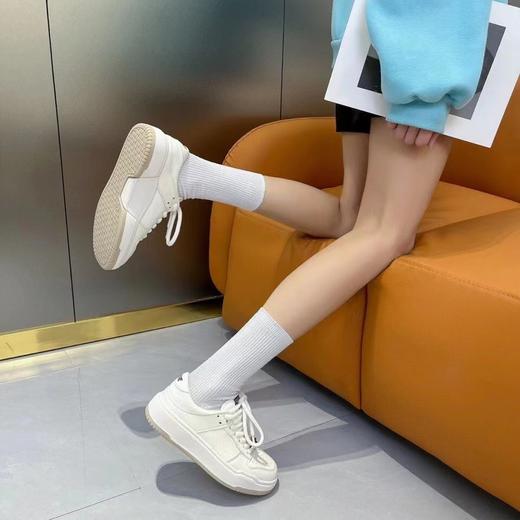 【门店同款】春季真皮锁扣小白鞋 150310805 商品图4