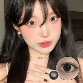 Hancon正品半年抛 | 黑色泪滴美瞳 | 直径14.0着色13.4 | 新国货