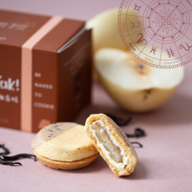 「白羊座」雪梨大红袍味｜冷冻经典版曲奇烧（4枚/盒）