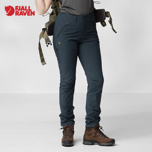 北极狐长裤女士户外弹性耐用松紧修身徒步露营 87101 商品图0