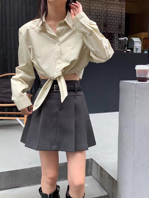 【门店同款】春季气质A字百褶裙 150299239 商品图2