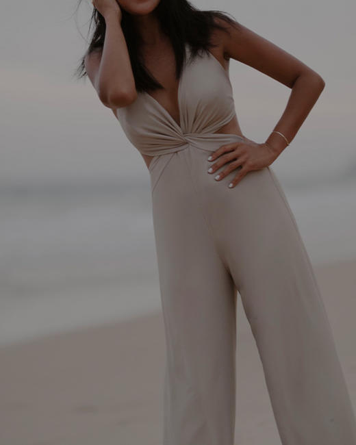 CG｜MacKenzie Jumpsuit [弹力露背连体裤] 商品图13