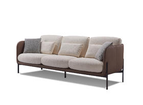 High Line 高线三人位沙发| 更多座位，皮布面料可选，详询客服
