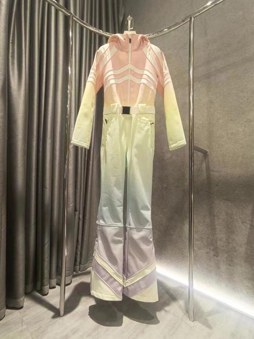 Perfect Moment - tignes one piece - pastel rainbow - 女装 - 连体滑雪服 - 彩虹 商品图0