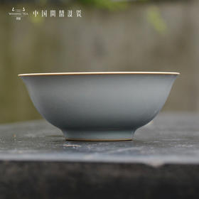 问鼎汝瓷天青老款精工天香杯