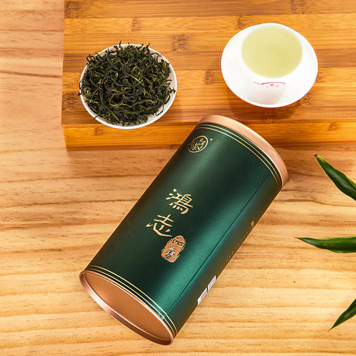 象窝茶鸿志沁香罐装绿茶高山云雾新兴特产 鸿志沁香绿茶 125g * 1罐 125g 商品图9