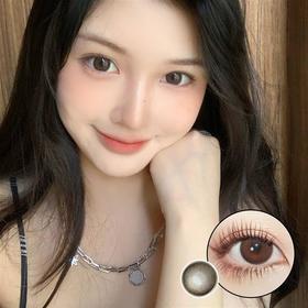 正品半年抛 lilyanna系列雪鹿巧美瞳 直径14.5着色14.0 韩国产