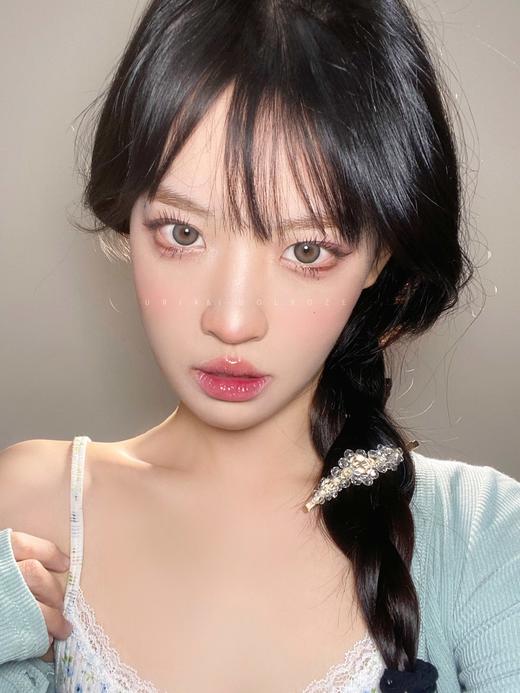 年抛IDOL系列迷雾棕美瞳年抛/半年抛混发 直径14.0着色13.0韩国产 商品图6