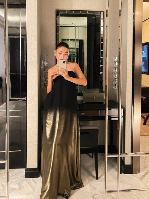 CG｜ROMA Dress  [抹胸真丝连衣裙] 商品图2