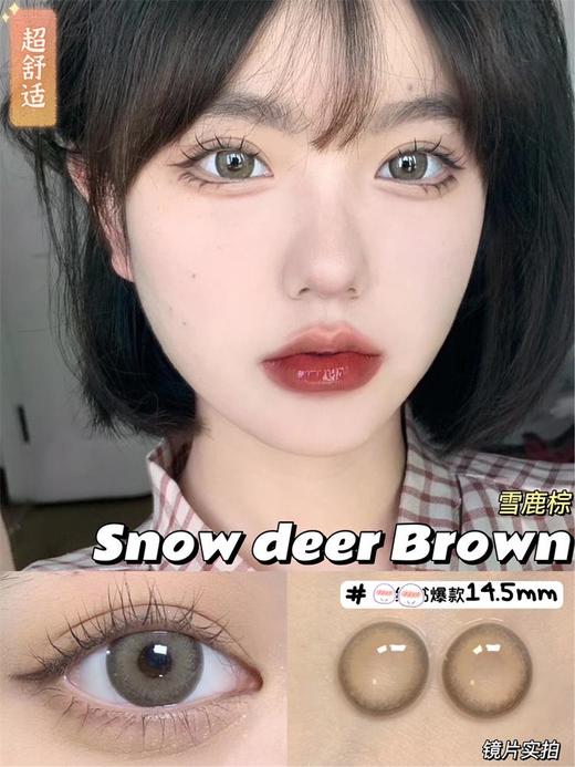 正品半年抛| Lilyanna系列雪鹿棕美瞳 |直径14.5着色14.0 |韩国产 商品图5