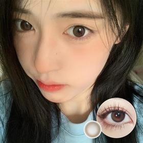 正品半年抛| Ginomii系列透光小黑美瞳 |直径14.0着色13.0 |韩产