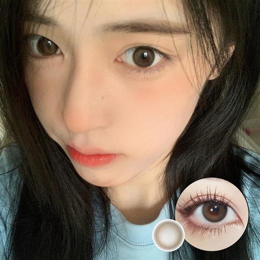 正品半年抛| Ginomii系列透光小黑美瞳 |直径14.0着色13.0 |韩产 商品图0